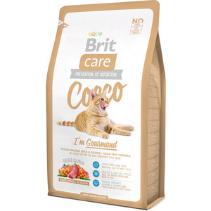 

Сухой корм Brit Care Cat Cocco Gourmand гипоаллергенный беззерновой с уткой и лососем для кошек-гурманов 2кг (132628), Care Cat Cocco Gourmand гипоаллергенный беззерновой с уткой и лососем для кошек-гурманов 2кг (132628)