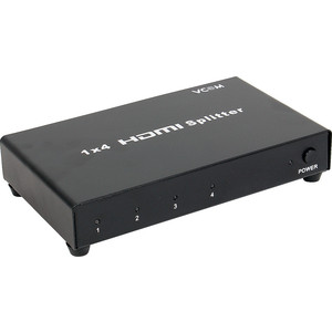 

Разветвитель HDMI VCOM Splitter 1x4 DD414A (VDS8044D), Splitter 1x4 DD414A (VDS8044D)