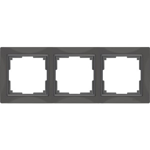 Рамка Werkel Snabb Basic серо-коричневый WL03-Frame-03