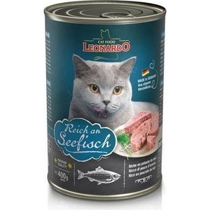 фото Консервы leonardo quality selection rich in fish c рыбой для кошек 400г (56209/56206)
