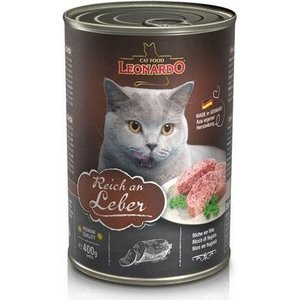 фото Консервы leonardo quality selection rich in liver c печенью для кошек 400г (756239)