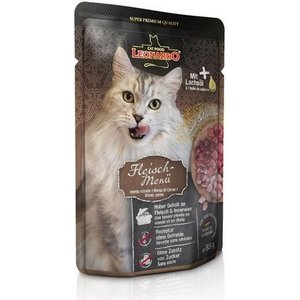 Паучи Leonardo Finest Selection Meat Menu мясное меню для кошек 85г (756349/756345)
