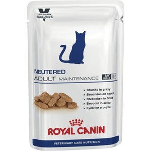 Паучи Royal Canin ВКН Neutered Adult Maintenance диета для стерилизованных кошек 100г (771001)