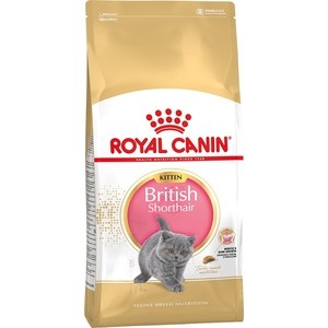 фото Сухой корм royal canin kitten british shorthair для котят британской короткошерстной породы 2кг (541320)