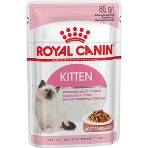 

Паучи Royal Canin Kitten Instinctive кусочки в соусе для котят с 4 до 12 мес 85г (481001), Kitten Instinctive кусочки в соусе для котят с 4 до 12 мес 85г (481001)