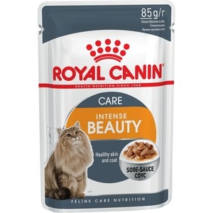 

Паучи Royal Canin Intense Beauty кусочки в соусе поддержание красоты шерсти для кошек 85г (485001), Intense Beauty кусочки в соусе поддержание красоты шерсти для кошек 85г (485001)