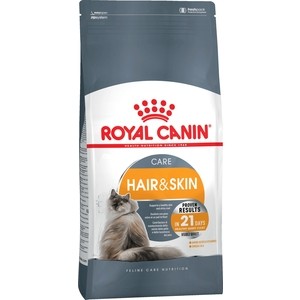 фото Сухой корм royal canin hair & skin care поддержание здоровья кожи и шерсти для кошек 10кг (642100)