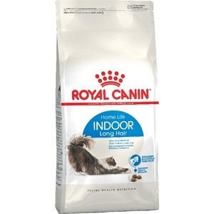 Сухой корм Royal Canin Indoor Long Hair 35 для длинношерстных кошек живущих в закрытом помещении 2кг (492020) фото