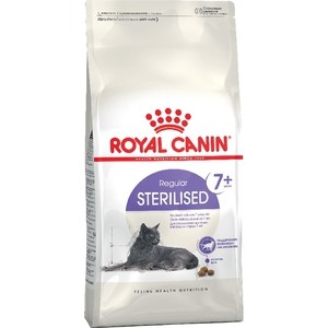 фото Сухой корм royal canin sterilised 7+ для стерилизованных кошек от 7лет 1,5кг (497115)