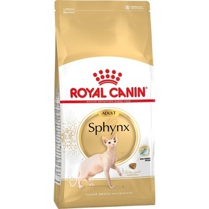 фото Сухой корм royal canin adult sphynx для кошек породы сфинкс 10кг (539100)