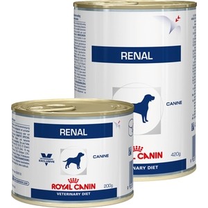 

Консервы Royal Canin Renal Canine диета при хронической почечной недостаточности для собак 410г (655004), Renal Canine диета при хронической почечной недостаточности для собак 410г (655004)