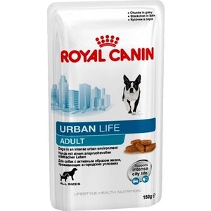 

Паучи Royal Canin Urban Life Adult для для собак живущих в городских условиях 150г (792001), Urban Life Adult для для собак живущих в городских условиях 150г (792001)