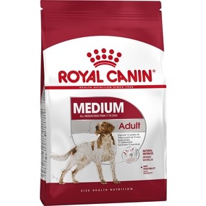 

Сухой корм Royal Canin Medium Adult для собак средних пород 15кг (321150), Medium Adult для собак средних пород 15кг (321150)