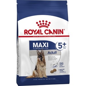 фото Сухой корм royal canin maxi adult 5+ для собак крупных пород старше 5 лет 4кг (330040)