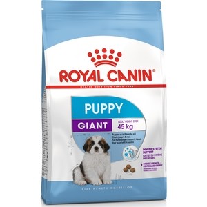 

Сухой корм Royal Canin Giant Puppy для щенков очень крупных пород до 8 месяцев 4кг (195040), Giant Puppy для щенков очень крупных пород до 8 месяцев 4кг (195040)
