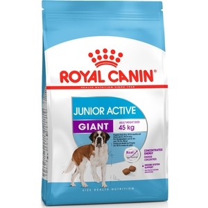 Сухой корм Royal Canin Giant Junior Active для щенков очень крупных пород с высокими энергетическими потребностями 15кг (198150)