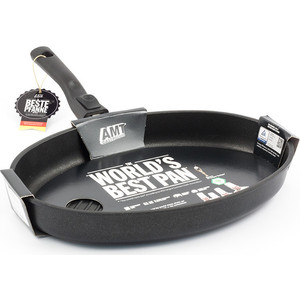 

Сковорода-гриль овальная 35x24 см AMT Gastroguss Frying Pans (AMT3524BBQ), Frying Pans (AMT3524BBQ)