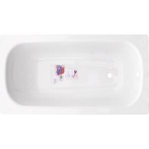 Стальная ванна ВИЗ Donna Vanna 120x70 с ножками, белая орхидея (DV-23901 / 4607084496581)