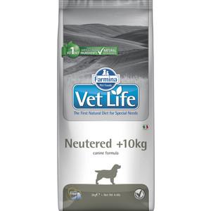 Сухой корм Farmina Vet Life Neutered Canine диета при профилактике МКБ для стерилизованных собак весом более 10 кг 2кг - фото 1