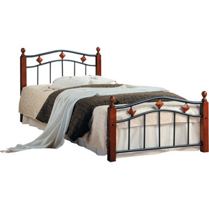 Кровать TetChair AT-126 90x200 кровать tetchair lucy mod 9305 металл 90 200 см single bed white белый