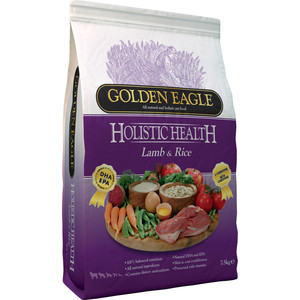 фото Сухой корм golden eagle holistic health lamb with rice formula с ягненком и рисом для собак 12кг (233230)