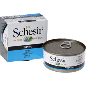 

Консервы Schesir Nature for Dog Tuna кусочки в желе с тунцом для собак 150г (С681), Nature for Dog Tuna кусочки в желе с тунцом для собак 150г (С681)