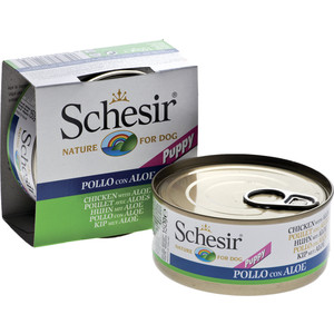 

Консервы Schesir Nature for Dog Puppy Chicken with Aloe кусочки в желе с курицей и алое для щенков 150г (С689), Nature for Dog Puppy Chicken with Aloe кусочки в желе с курицей и алое для щенков 150г (С689)