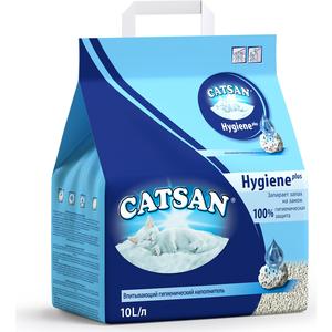 фото Наполнитель catsan hygiene plus впитывающий для кошек 10л (lx410)