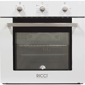 фото Газовый духовой шкаф ricci rgo-610 wh