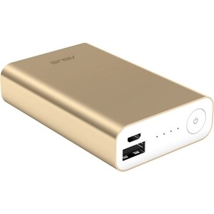 

Внешний аккумулятор Asus ZenPower ABTU005 (10050 mAh/2.4 A) золотой, ZenPower ABTU005 (10050 mAh/2.4 A) золотой