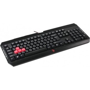 Игровая клавиатура A4Tech Bloody Q100 проводная игровая клавиатура defender arx gk 196l ru радужная подсветка