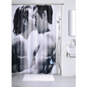 Штора для ванной IDDIS Romance 200x180 см (SCID160P) штора для ванной iddis base lm01p18i11 200x180 см полиэстер белый