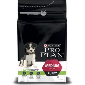 

Сухой корм PRO PLAN OPTISTART Puppy Medium с курицей и рисом для щенков средних пород 12кг (12272434), OPTISTART Puppy Medium с курицей и рисом для щенков средних пород 12кг (12272434)