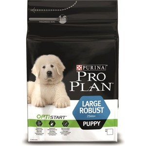 

Сухой корм PRO PLAN OPTISTART Puppy Large Robust с курицей и рисом для щенков крупных пород мощного телосложения 3кг (12272200), OPTISTART Puppy Large Robust с курицей и рисом для щенков крупных пород мощного телосложения 3кг (12272200)