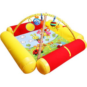 Развивающий коврик Biba Toys Друзья Бюсси с надувными бортиками120*120 см GD158 мишель бюсси mustad vesiroosid