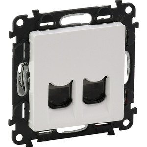 

Розетка двойная Ethernet RJ-45 Legrand Valena Life 5 кат UTP белая 753441, Valena Life 5 кат UTP белая 753441