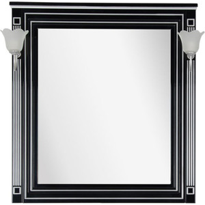 Зеркало Aquanet Паола 90 черное (181766)