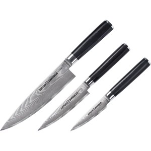 фото Набор ножей 3 предмета samura damascus (sd-0230/16)