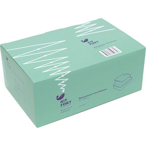 фото Набор контейнеров для вакуумной упаковки kitfort kt-1500-01