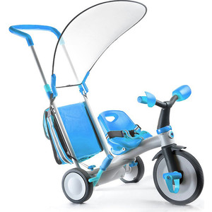 фото Велосипед трехколесный italtrike 3 в 1 evolution blue