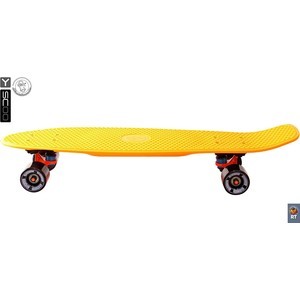фото Скейтборд rt 402-o big fishskateboard 27'' винил 68,6х19 с сумкой orange/black
