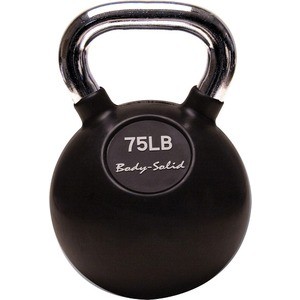 фото Гиря body solid 34 кг (75lb) с хромированной ручкой kbc75