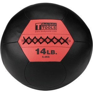 фото Мяч body solid тренировочный мягкий wall ball 14lb (6,34 кг) bstsmb14
