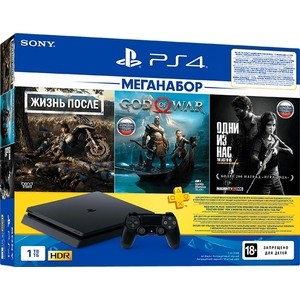 

Sony PlayStation 4 1Tb + игры Days gone, God of war, Одни из нас, PlayStation 4 1Tb + игры Days gone, God of war, Одни из нас
