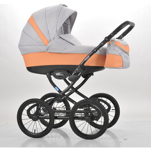 

Коляска Mr Sandman Voyage Premium 50пр кожа Персиковый Перфорированный - Серый KMSVP50-0700CH09, Voyage Premium 50пр кожа Персиковый Перфорированный - Серый KMSVP50-0700CH09