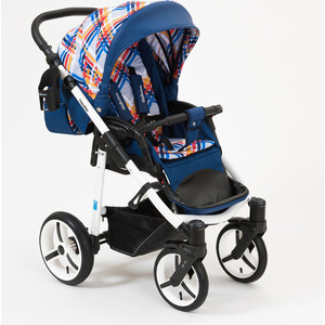 Коляска прогулочная Mr Sandman Traveler Premium Синий - Кантри - Синий (KMSTP-0610SL05) Коляска прогулочная Mr Sandman Traveler Premium Синий - Кантри - Синий (KMSTP-0610SL05)