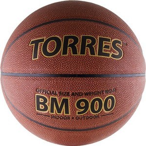 фото Мяч баскетбольный torres матчевый bm900 р.6 (синтетическая кожа)