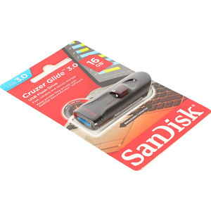 фото Флеш-диск sandisk 16gb usb 3.0 cruzer glide (sdcz600-016g-g35)