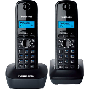 Радиотелефон Panasonic KX-TG1612RUH телефон dect panasonic kx tg2512ru2 аон caller id 50 10 мелодий спикерфон эко режим дополнительная трубка