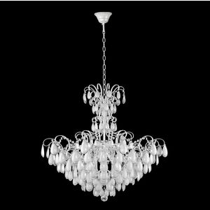 фото Подвесная люстра crystal lux sevilia sp9 silver